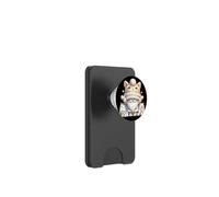 Cute Kitten Grandpa Gnome For Women And Girls Kawaii Cat PopSockets PopWallet para MagSafe