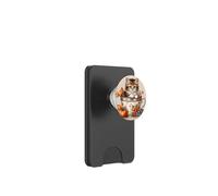 Cute Kitten Kawaii Cats Fall Coffee Mug Autumn Thanksgiving PopSockets PopWallet para MagSafe