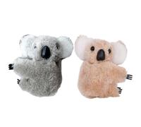 Cute Koala Hairpin - Plush Clamp for Girls | Handmade with Soft Fabric Finish, Decorative Claw Clip Accessory, Fun Hair Barrettes for Thick Thin Hair, Portable Styling Tool