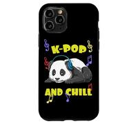 Cute KPOP Music Panda K Pop and Chill Vibes Carcasa para iPhone 11 Pro