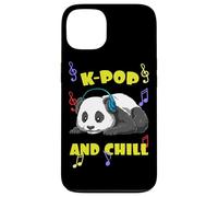 Cute KPOP Music Panda K Pop and Chill Vibes Carcasa para iPhone 13