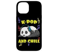 Cute KPOP Music Panda K Pop and Chill Vibes Carcasa para iPhone 14