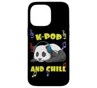 Cute KPOP Music Panda K Pop and Chill Vibes Carcasa para iPhone 14 Pro MAX