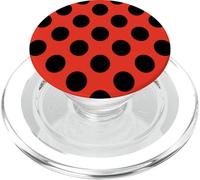Cute Ladybug Beetle Ladybird Ladybeetle Insect Red PopSockets PopGrip para MagSafe