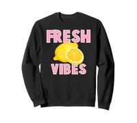 Cute Lemon Fresh Fruits Summer Fresh Lemons Sudadera