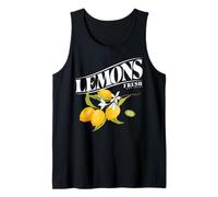 Cute Lemon Fruit Fresh and Juicy Capri Lemons Camiseta sin Mangas