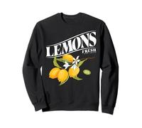 Cute Lemon Fruit Fresh and Juicy Capri Lemons Sudadera