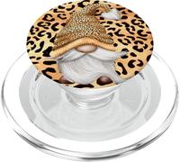 Cute Leopard Print Pattern For Scandinavian GNOME Summer PopSockets PopGrip para MagSafe