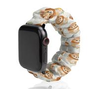 Cute Lion Little - Correa elástica para reloj compatible con iWatch, divertidas correas de reloj inteligente para hombres y mujeres, 38 mm/40 mm, 42 mm/44 mm, 42mm/44mm, Poliéster, No es una piedra