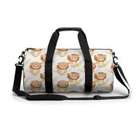 Cute Lion Little Funny - Bolsa de gimnasio grande y ligera para viaje, Estilo:, 17.7in/9in/9in