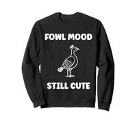Cute Little Animals Birds Simple Funny Mood Guinea Fowl Sudadera