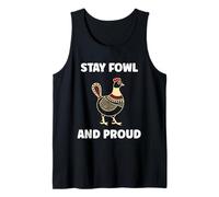 Cute Little Animals Birds Simple Stay Guinea Fowl Camiseta sin Mangas