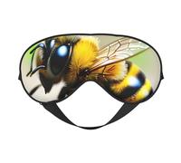 Cute Little Bee - Máscara de ojos suave, unisex, cómoda y transpirable, adecuada para el descanso diario. Te ayuda a entrar rápidamente en un sueño profundo.