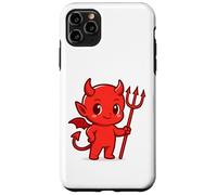 Cute Little Devil: diseño de Manga Kawaii Chibi Demon Carcasa para iPhone 11 Pro MAX