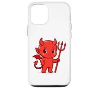 Cute Little Devil: diseño de Manga Kawaii Chibi Demon Carcasa para iPhone 12/12 Pro