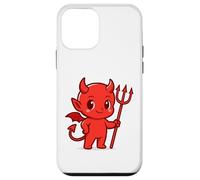 Cute Little Devil: diseño de Manga Kawaii Chibi Demon Carcasa para iPhone 12 Mini