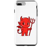 Cute Little Devil: diseño de Manga Kawaii Chibi Demon Carcasa para iPhone 7 Plus/8 Plus
