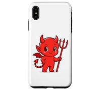 Cute Little Devil: diseño de Manga Kawaii Chibi Demon Carcasa para iPhone XS MAX