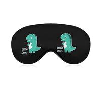 Cute Little Dino Soft Eye Masks con correa ajustable Ligero y cómodo con los ojos vendados para dormir