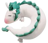 Cute Little Dragón Blanco almohada almohada cervical animación japonesa Chihiro