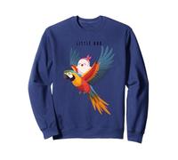 Cute Little Ghost Riding a Parrot Pet Halloween Kids Toddler Sudadera