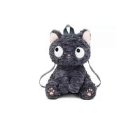 Cute Little Gray Cat Plush Backpack Kawaii Mini Women's Stuffed Animal Toy