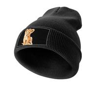 Cute Little Lion - Gorro suave para hombre, gorro de invierno cálido y holgado para mujer
