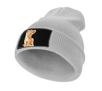 Cute Little Lion - Gorro suave para hombre, gorro de invierno cálido y holgado para mujer