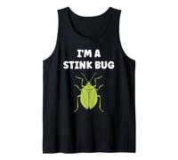 Cute Little Minimalist Insect Simple I'm a Stink Bug Camiseta sin Mangas