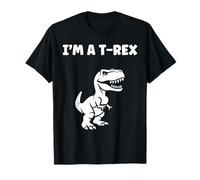 Cute little minimalist tyrannosaurus dinosaur i'm a t-rex Camiseta