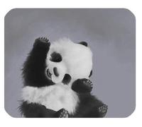 Cute Little Panda Customized Durable Hogar y Oficina Mouse Pad