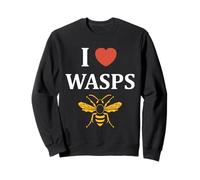 Cute Little wasp Funny Minimalist Simple i love wasps Sudadera