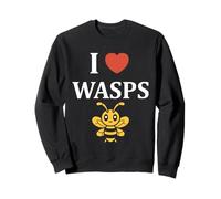 Cute Little wasp Funny Minimalist Simple i love wasps Sudadera