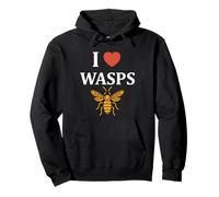 Cute Little wasp Funny Minimalist Simple i love wasps Sudadera con Capucha