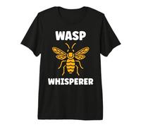 Cute Little Wasp Funny Minimalist Simple Whisperer Wasp Camiseta Premium