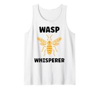 Cute Little wasp Funny Minimalist Simple Whisperer wasp Camiseta sin Mangas