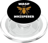 Cute Little Wasp Funny Minimalist Simple Whisperer Wasp PopSockets PopGrip para MagSafe
