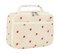 Cute Lunch Bag For Women | Insulated Food Bag | Corduroy Thermal Reusable C