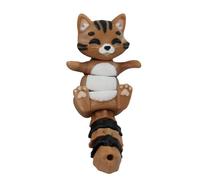 Cute Magnetic Animal Figures, Stress Relief Toys, 3.94x1.77x0.98 Inches Hand Holding Companion, Calming Silicone Sensory Gadgets, Adorable Desktop Buddy Style, Soft Fidget Accessories for Kids & Teens