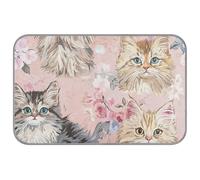 Cute Maine Coon Cats - Alfombrilla de refrigeración de gel de verano para perros, 38 x 23 pulgadas, cama de refrigeración para pollo, manta no eléctrica para perros, M