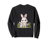 Cute Mama Baby Bunny Family Kawaii Sudadera
