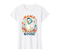 Cute Mama Goose Día de la Madre Encantadora Mamá Ganso Mamá Camiseta