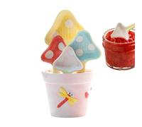 Cute Measuring Spoons Mushroom, Shape Cooking Serving Control Utensils Set