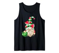 Cute Melon Fruit Lover For GNOME Lover Watermelon GNOME Camiseta sin Mangas