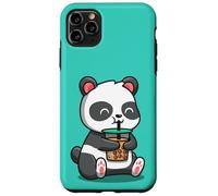 Cute Mens Womens Girls Kids Kawaii Bubble Boba Tea Panda Carcasa para iPhone 11 Pro MAX