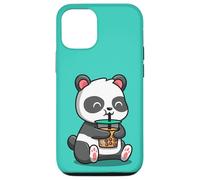 Cute Mens Womens Girls Kids Kawaii Bubble Boba Tea Panda Carcasa para iPhone 12/12 Pro