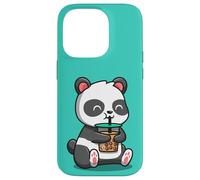 Cute Mens Womens Girls Kids Kawaii Bubble Boba Tea Panda Carcasa para iPhone 14 Pro
