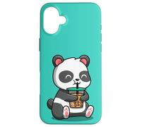 Cute Mens Womens Girls Kids Kawaii Bubble Boba Tea Panda Carcasa para iPhone 16 Plus
