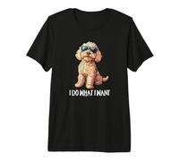 Cute Mens Womens Girls Owner I Do What I Want Cockapoo Lover Camiseta Premium