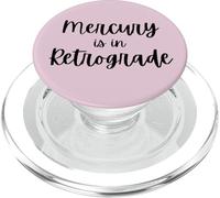 Cute Mercury está en Broma retrógrada Divertida del horóscopo de la astrología PopSockets PopGrip para MagSafe